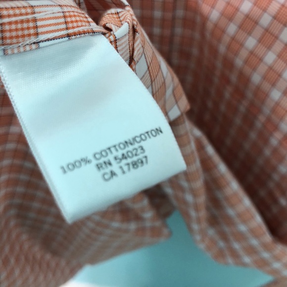 Banana Republic Men's Shirt Slim Fit Non Iron Sz L - Picture 15 of 16